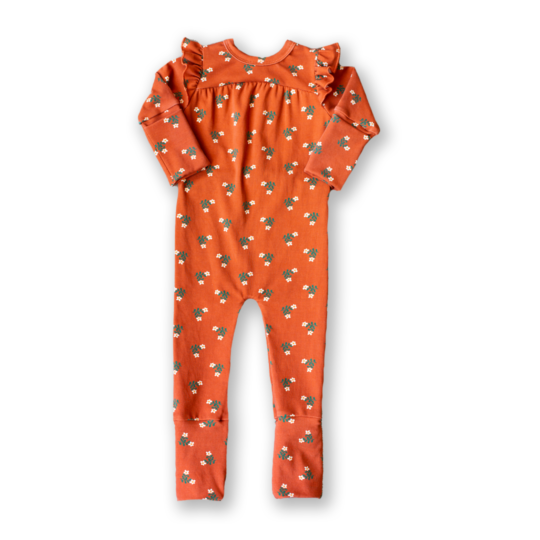 Monarch Flora Flutter Romper