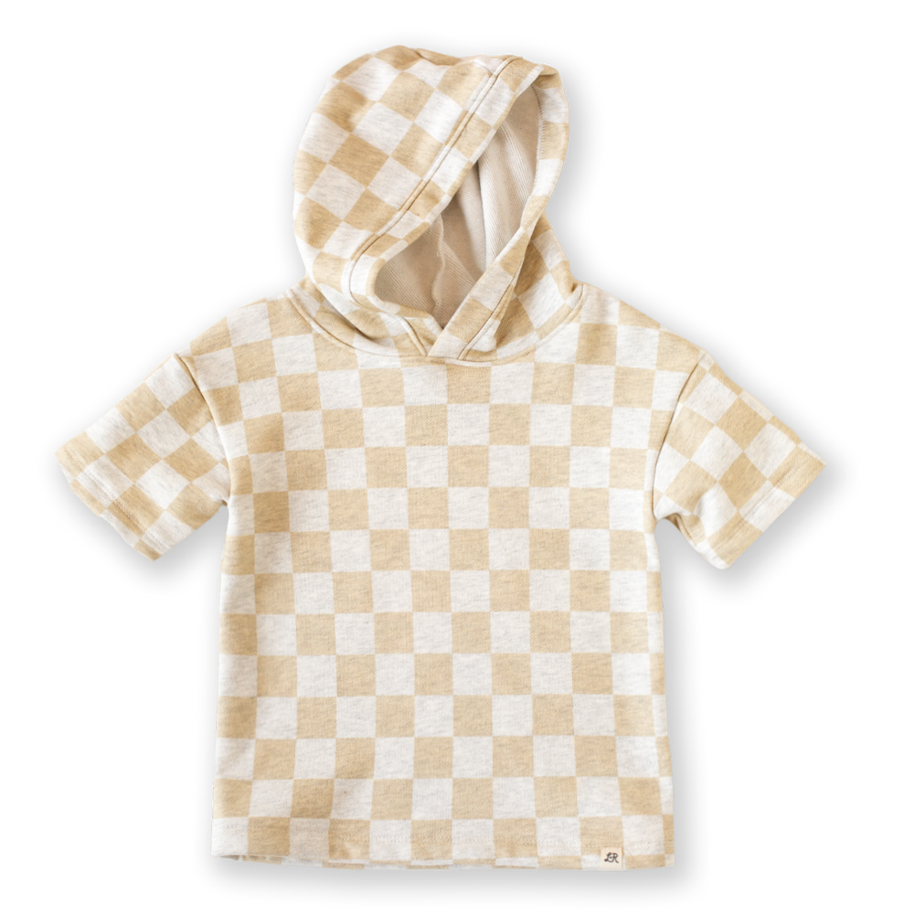 Mayfield Check Short Sleeve Hoodie