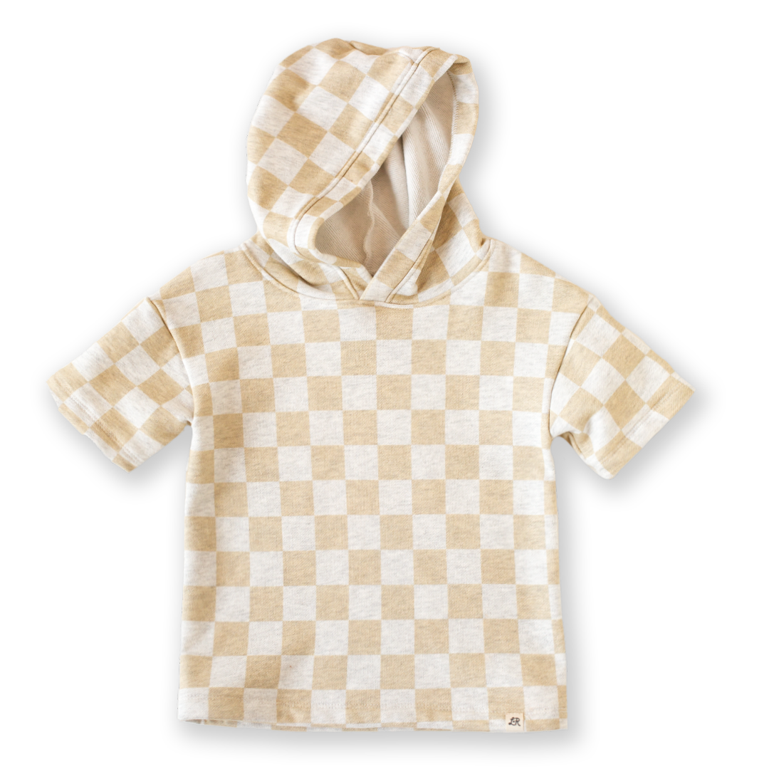 Mayfield Check Short Sleeve Hoodie