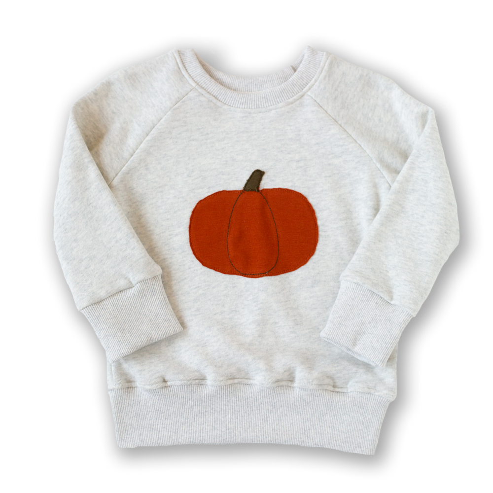 Heathered Cream Pumpkin Patch Crewneck
