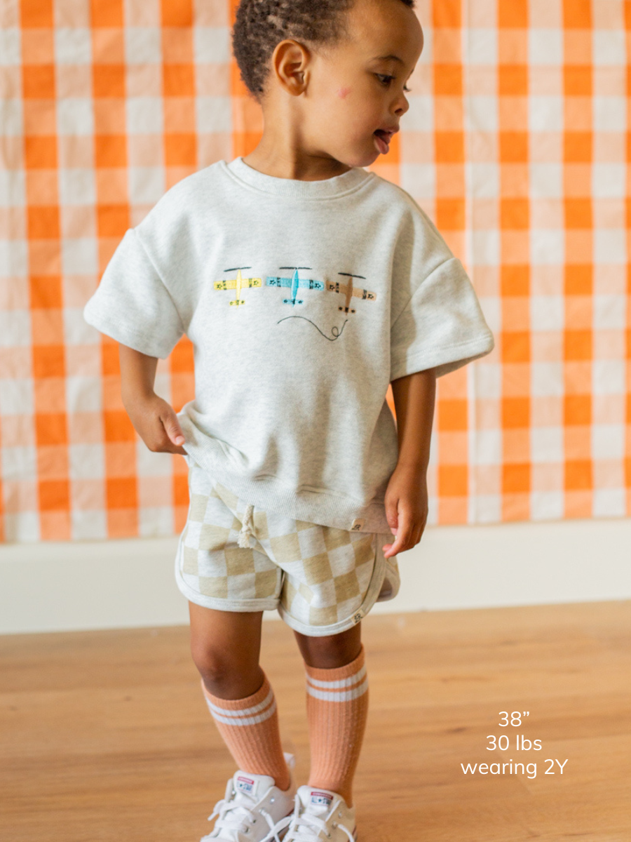 Mayfield Check Midi Shorts