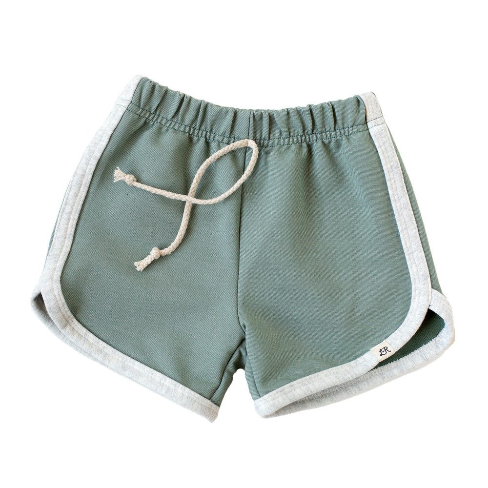 Sage Midi Shorts