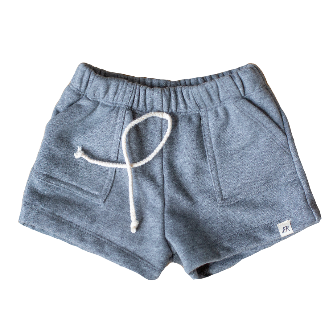 Charcoal Pocket Surf Shorts Little Road Co.