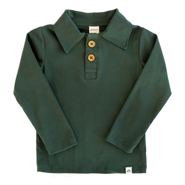 Evergreen Long Sleeve Polo Shirt
