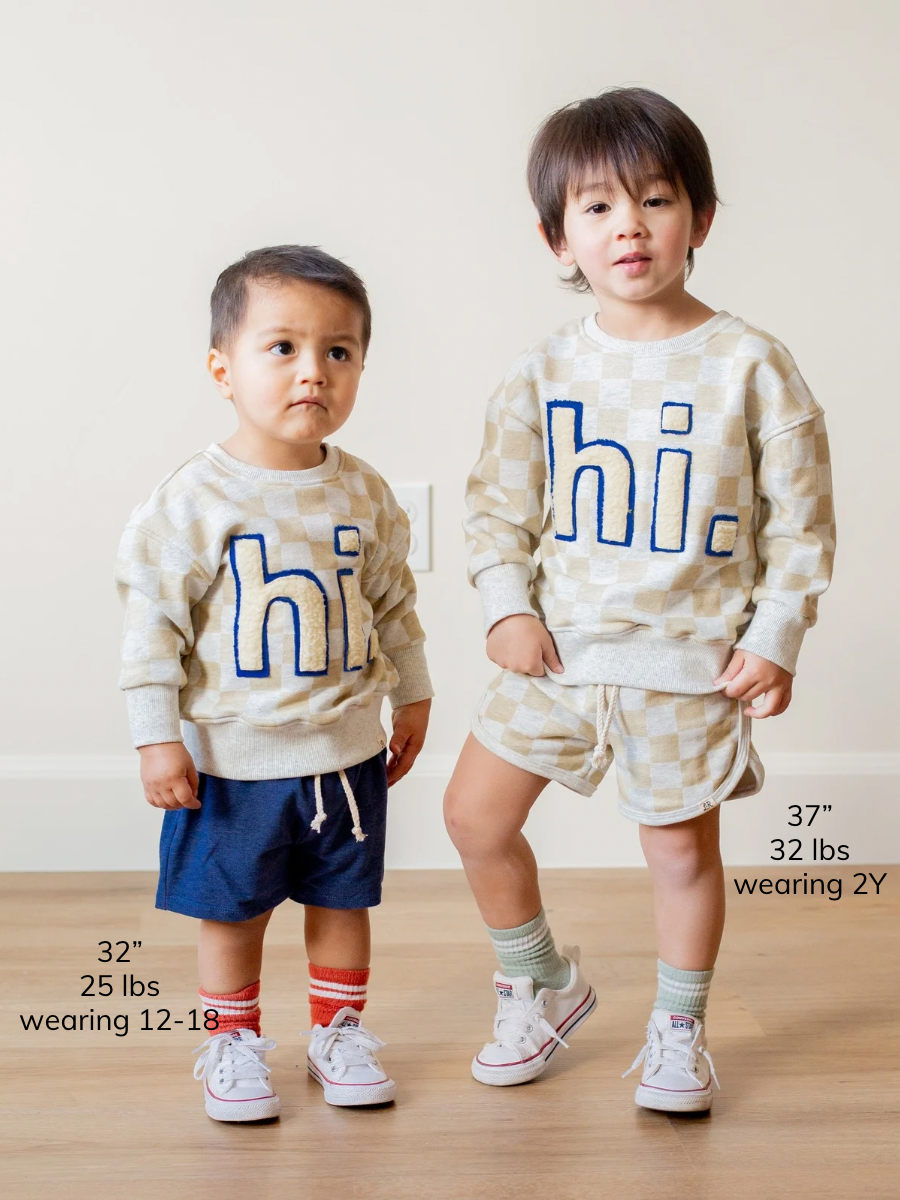 Mayfield Check Midi Shorts