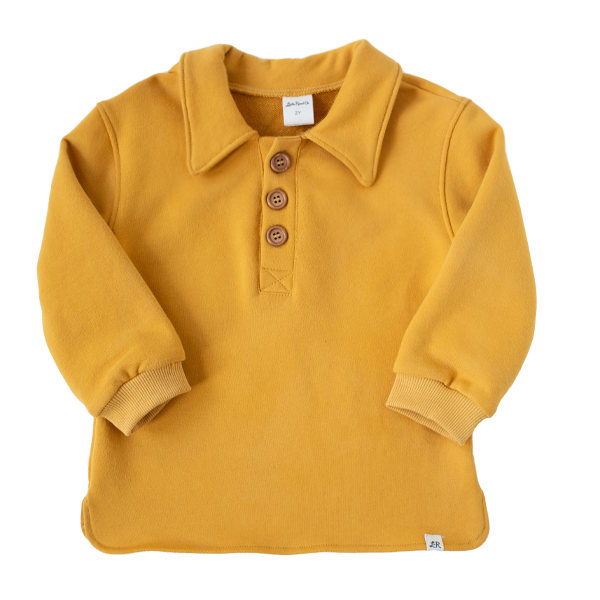 Butterscotch Oversized Collar Shirt