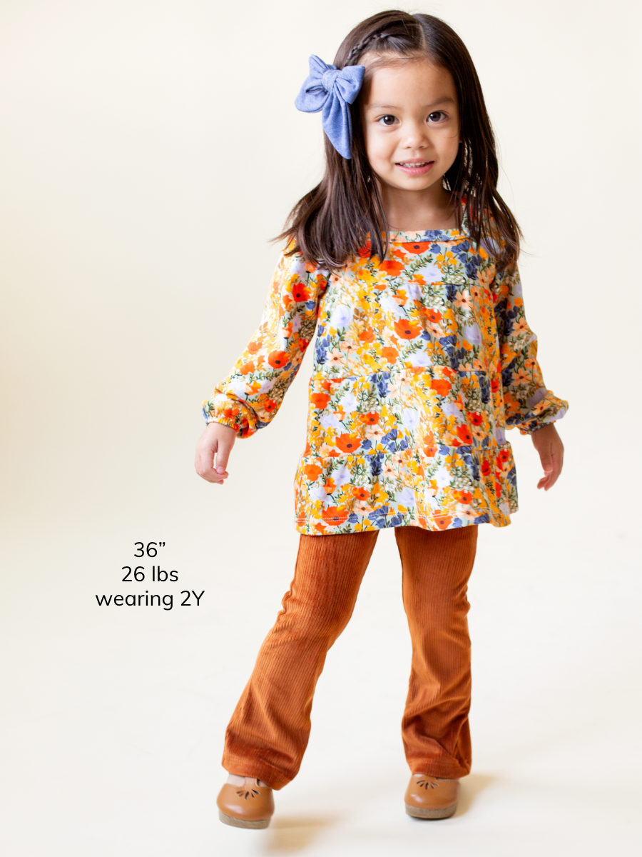 Dreamland Floral  Peasant Top