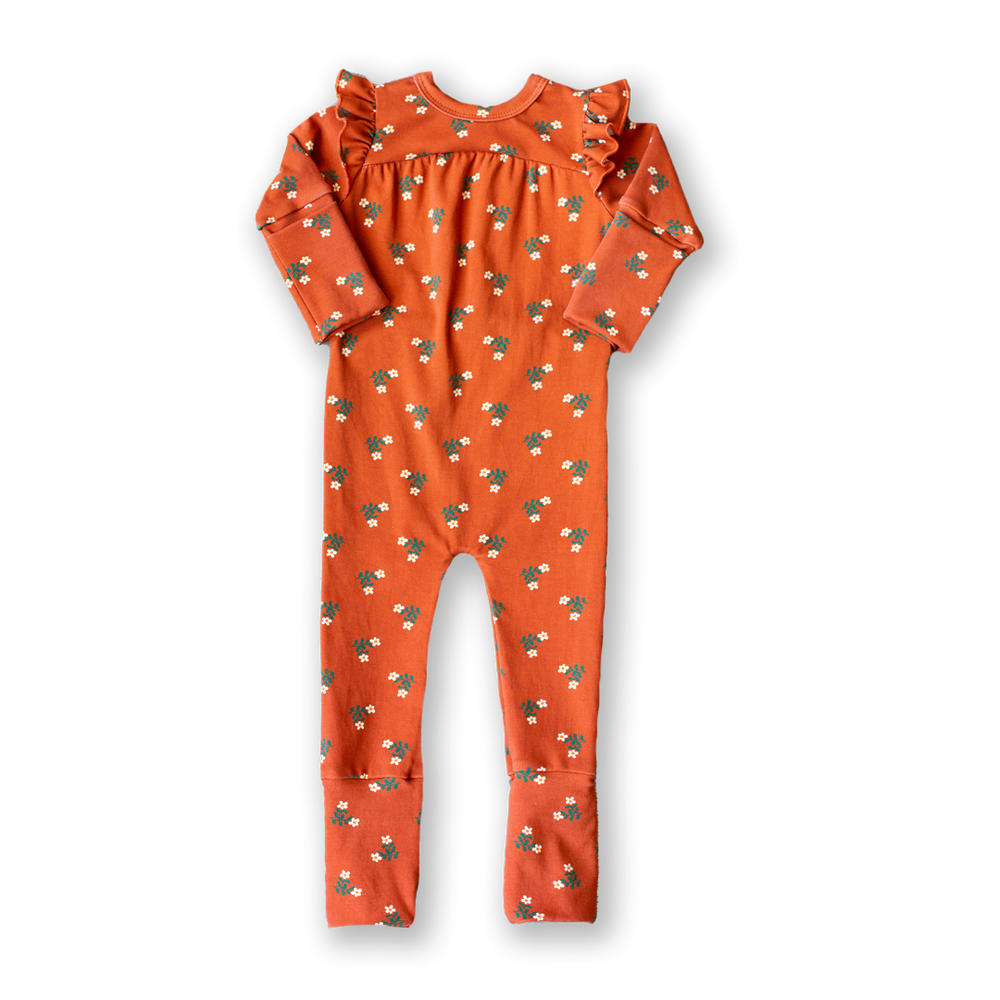 Monarch Flora Flutter Romper