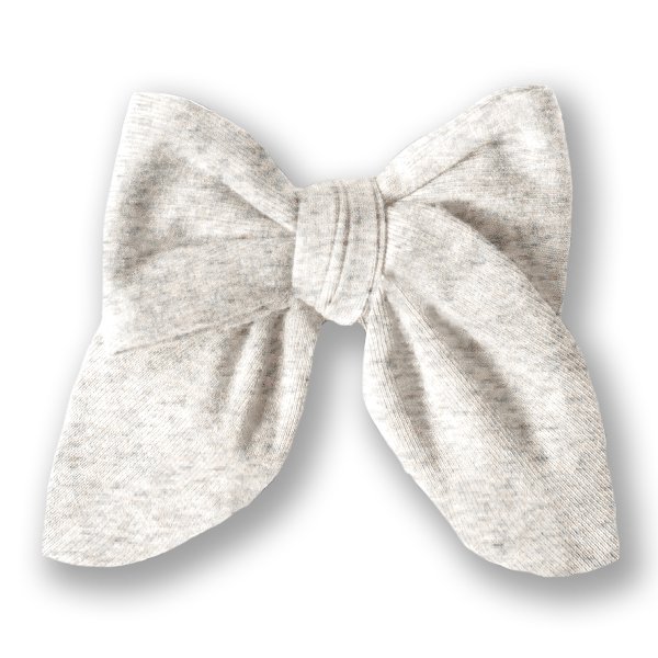 **PREORDER** Heathered Cream Bow