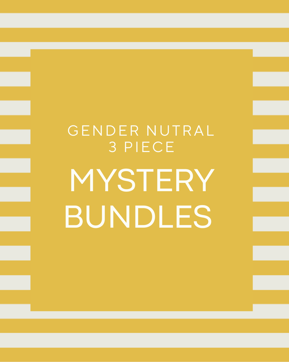 3 Piece Mystery Bundle Gender Neutral