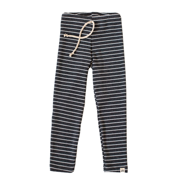 Charcoal Stripe Leggings