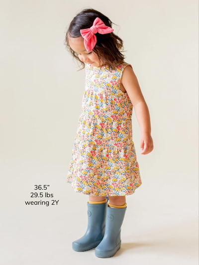 Bellflower Floral Layered Dress