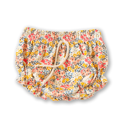 Bellflower Floral Ruffle Shorties