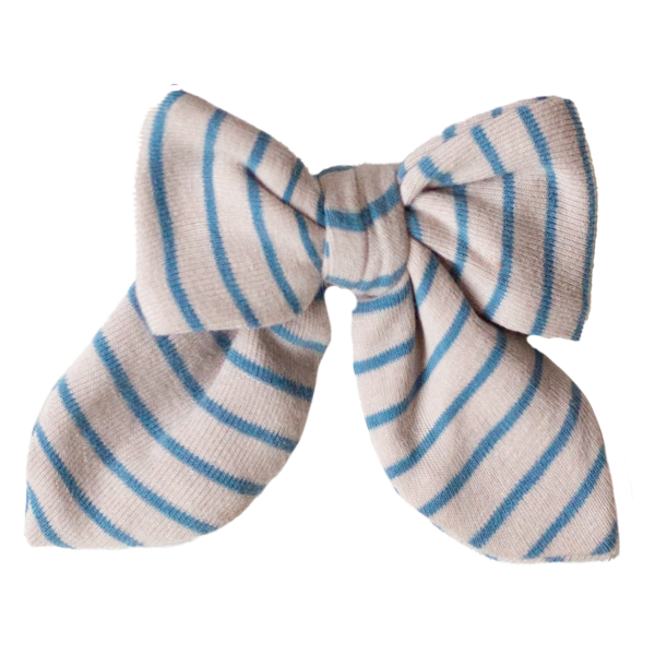 Misty Stripe Medium Bow