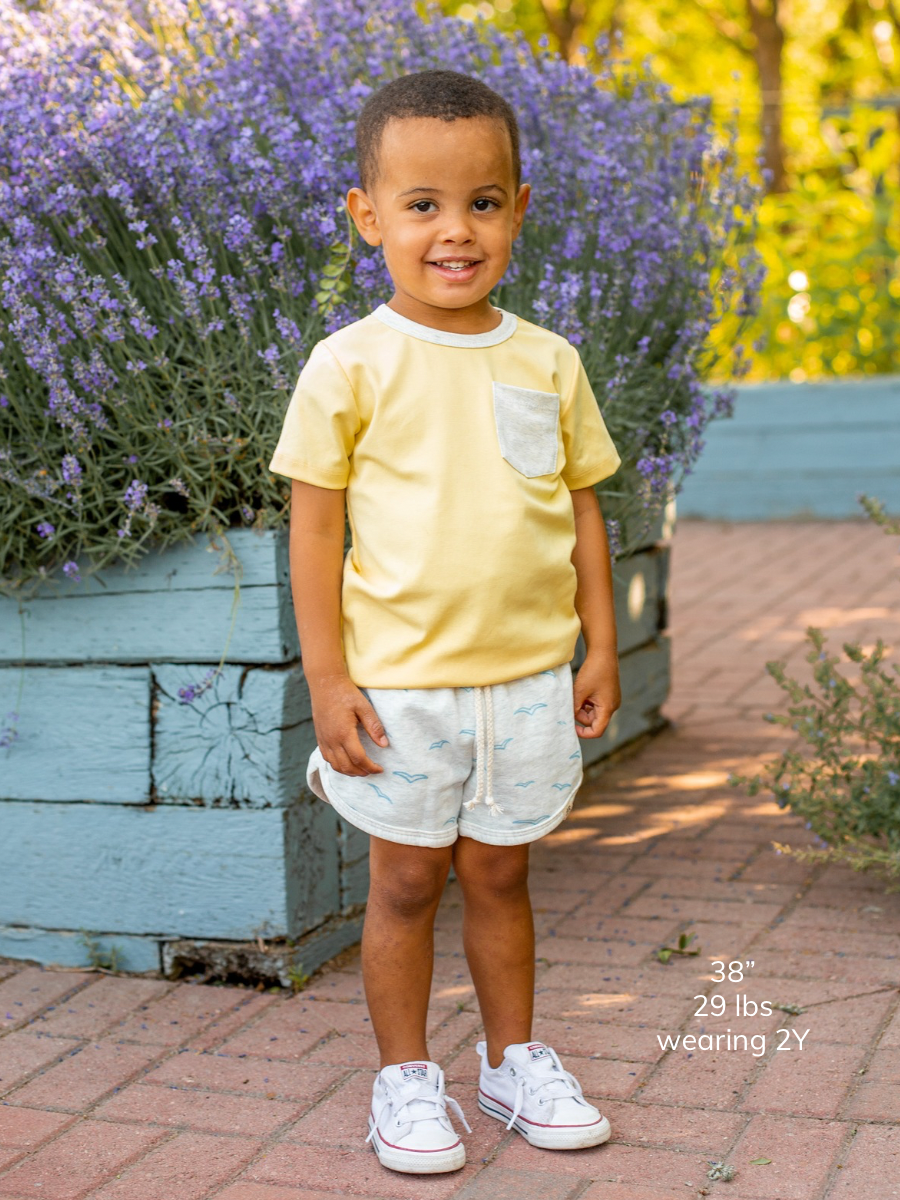 Meringue Short Sleeve Pocket Shirt
