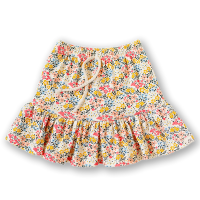 Bellflower Floral Tea Skort