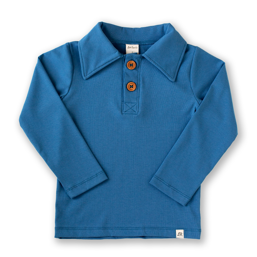 Brook Long Sleeve Polo Shirt