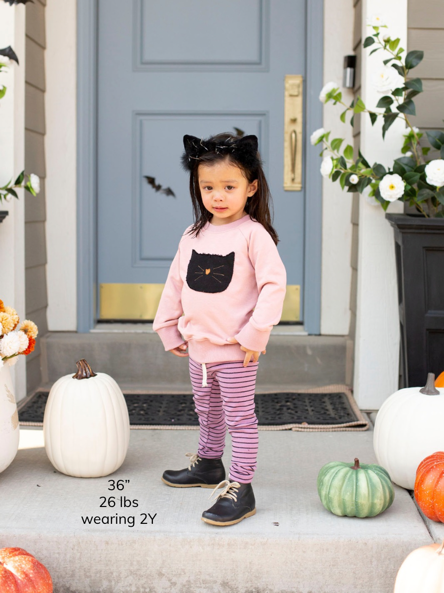 Orchid Stripe Leggings