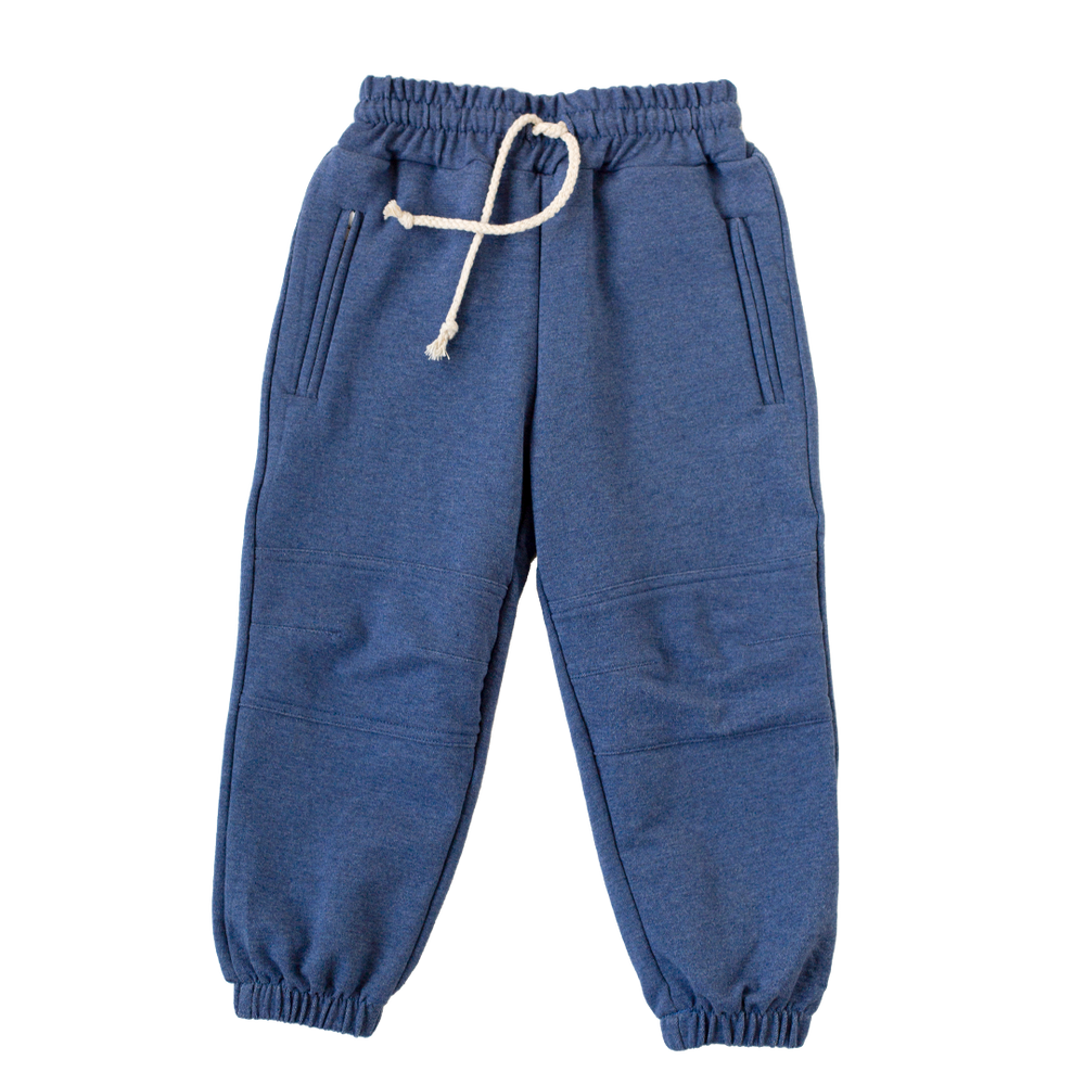 Denim Rugged Knee Joggers