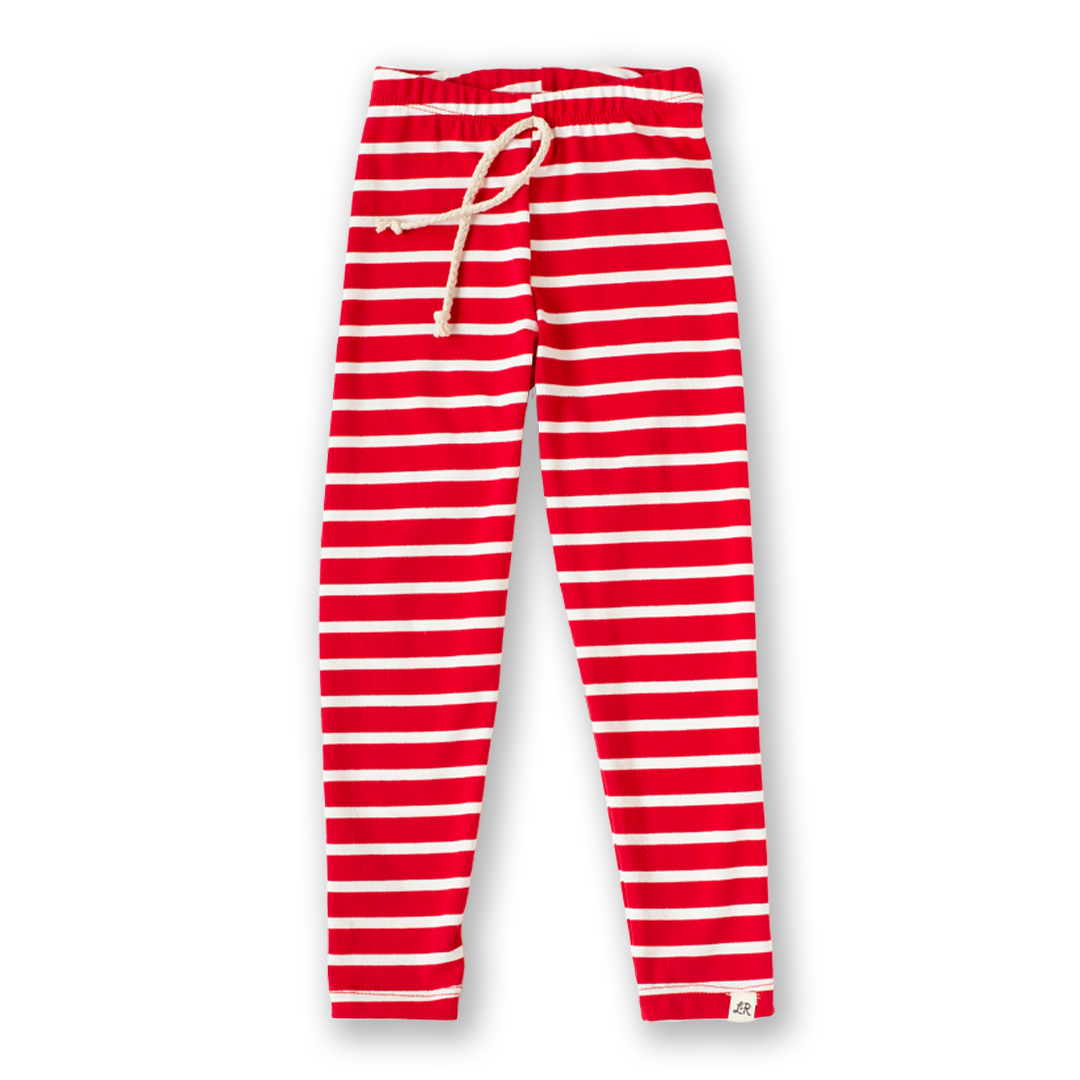 Candy Cane Stripe Leggings