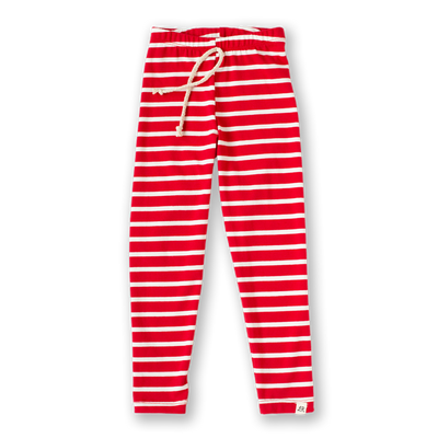 Candy Cane Stripe Leggings