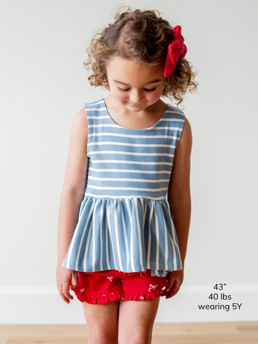 Heritage Bow Print Puddle Shorts