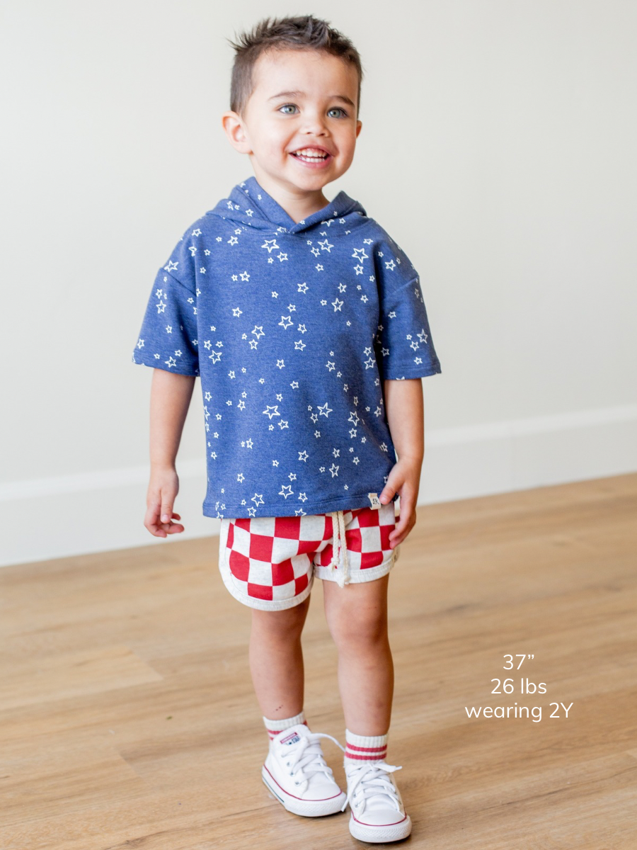 Valor Check Midi Shorts