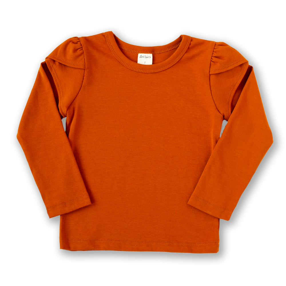 Monarch Long Sleeve Petal Top