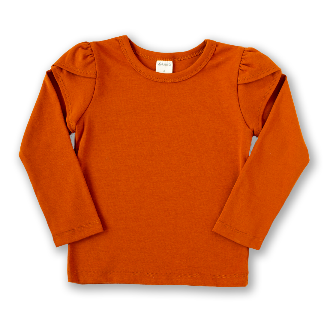 Monarch Long Sleeve Petal Top