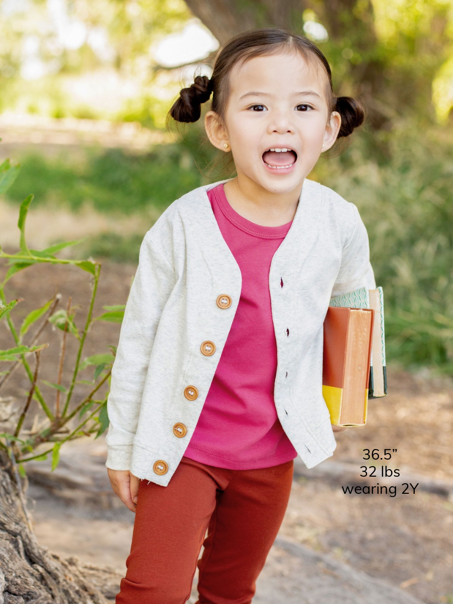 Heathered Cream Cardigan