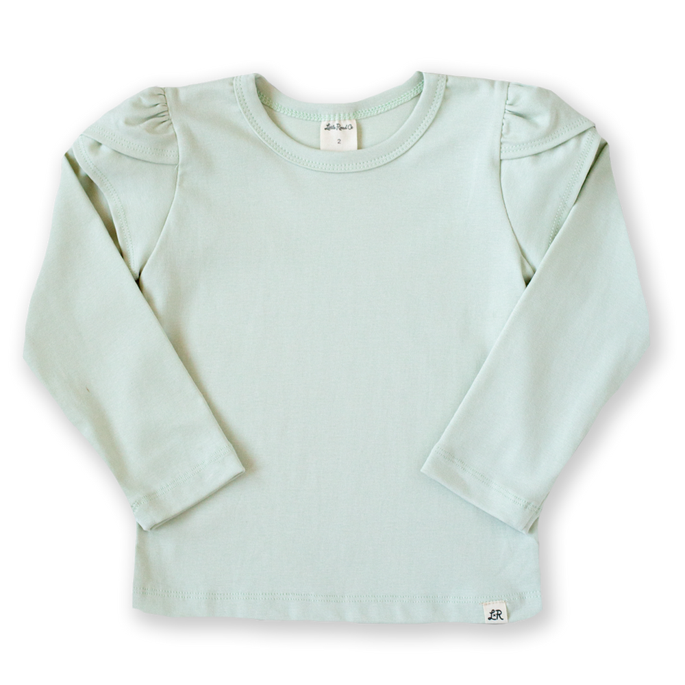 Mist Long Sleeve Petal Top