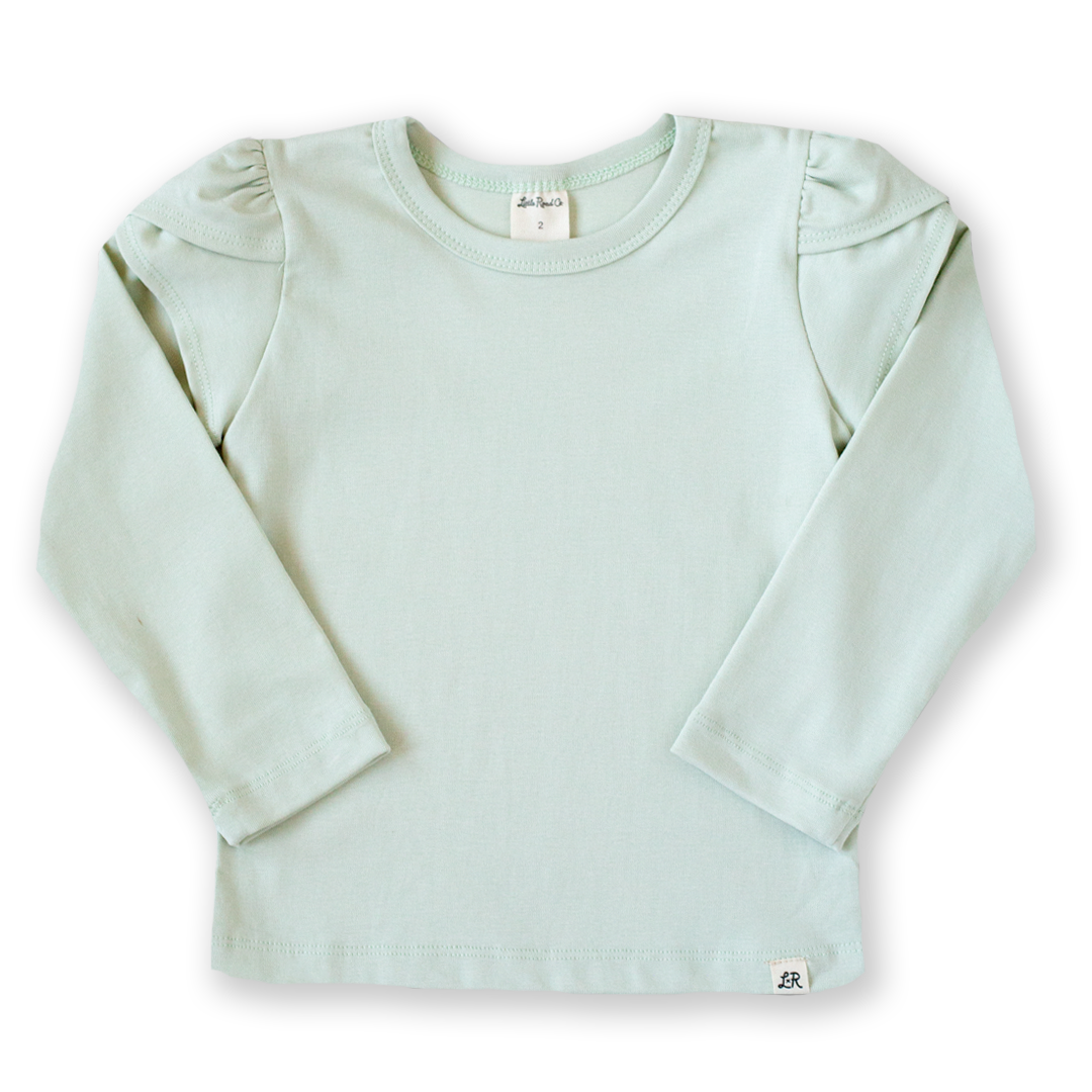 Mist Long Sleeve Petal Top