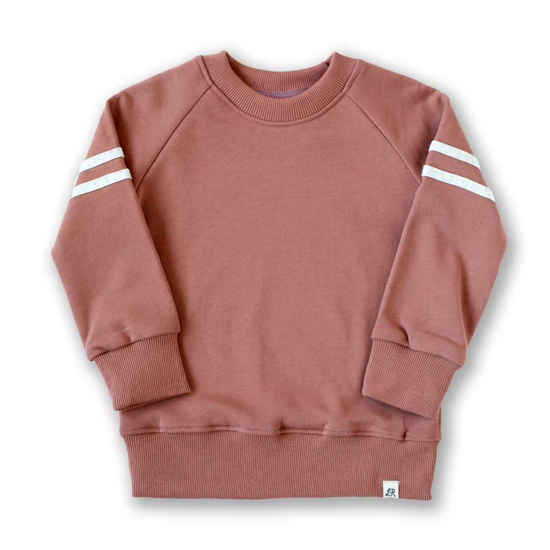 Hazelnut Track Crewneck