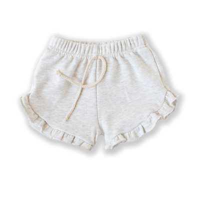 Heathered Cream Puddle Shorts