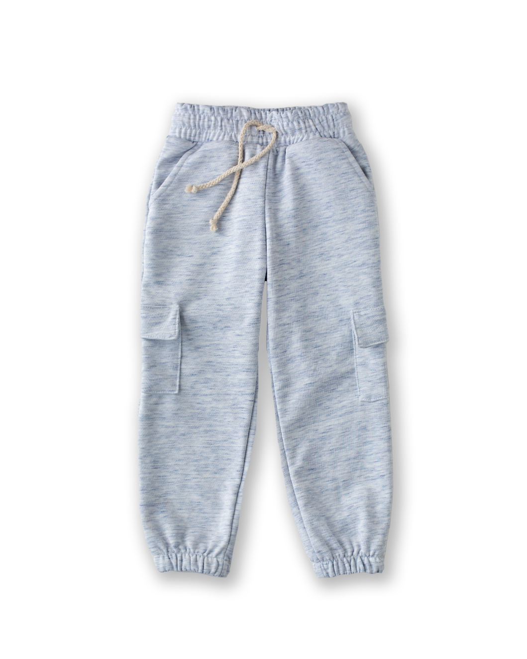 **PREORDER** Heathered Blue Cargo Joggers