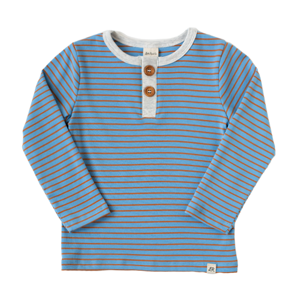 Woodland Stripe Long Sleeve Button Shirt