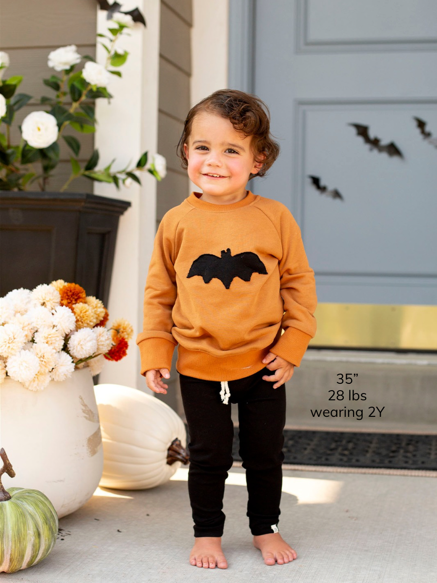 Pumpkin Spice Bat Patch Crewneck