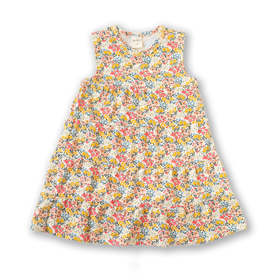 Bellflower Floral Layered Dress