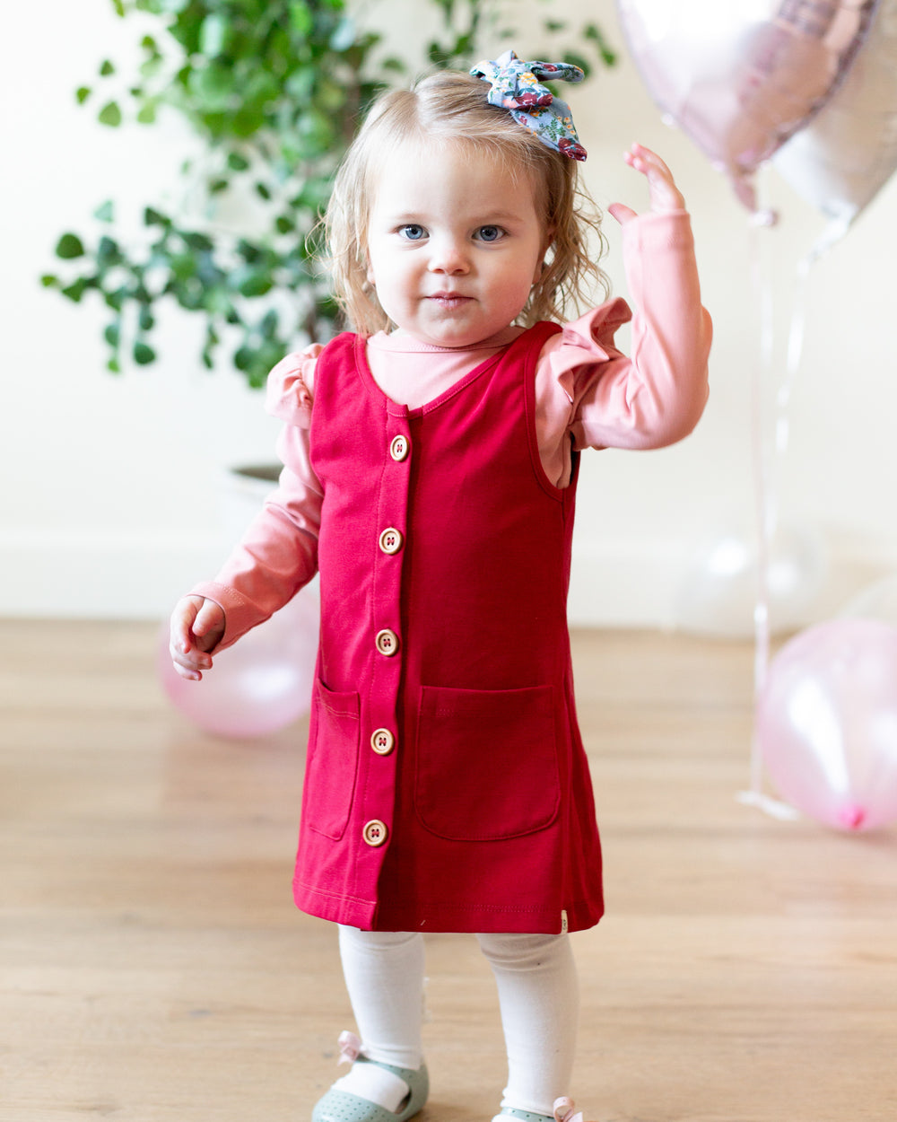 Cranberry Pinafore