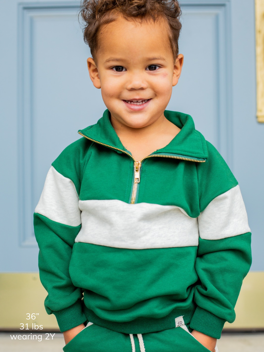 Clover 1/4 Zip Pullover