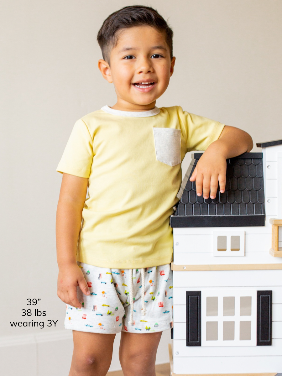 Meringue Short Sleeve Pocket Shirt