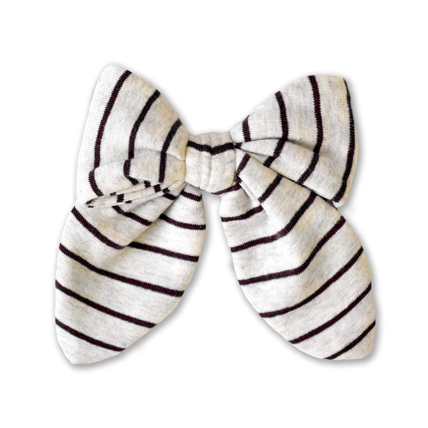 Raven Stripe Bow