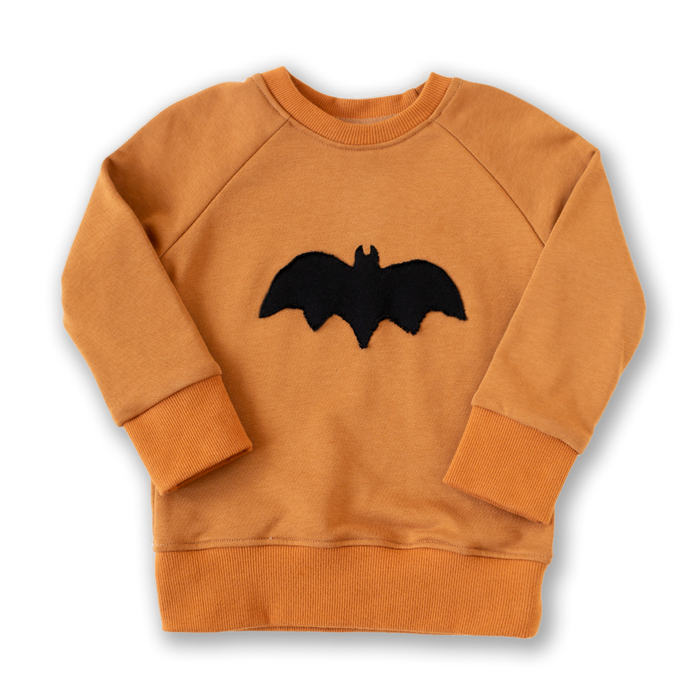 Pumpkin Spice Bat Patch Crewneck