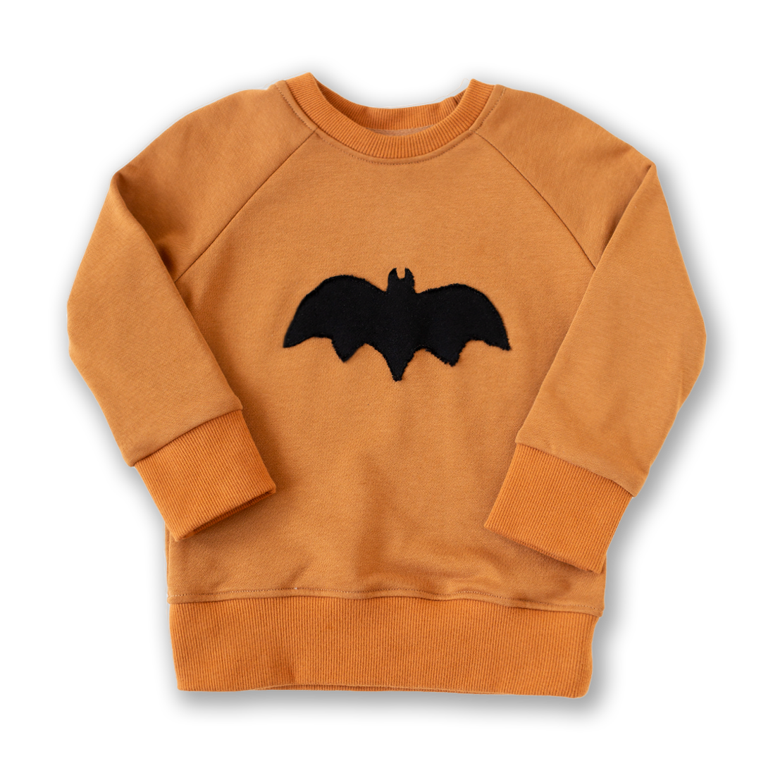 Pumpkin Spice Bat Patch Crewneck