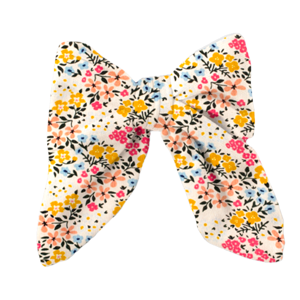 Bellflower Floral Bow