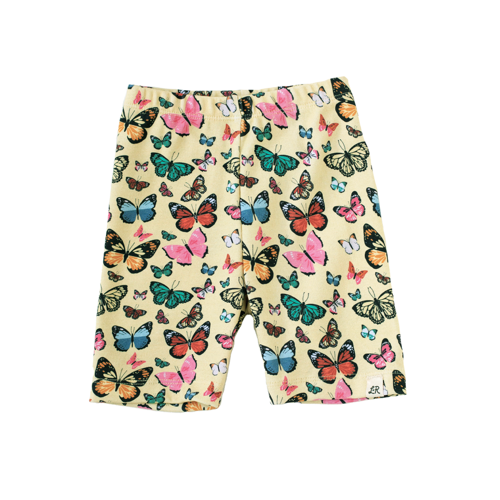 Butterfly Biker Shorts