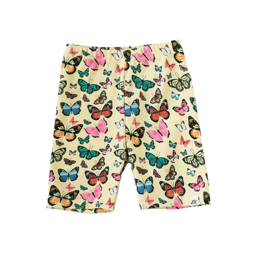 Butterfly Biker Shorts