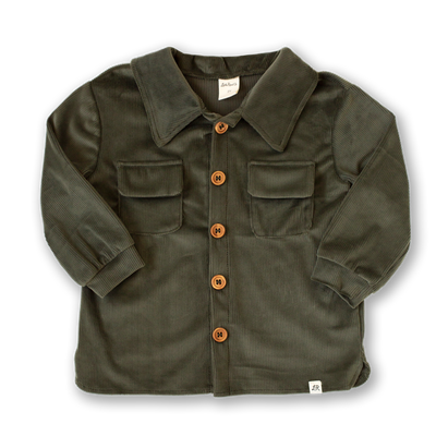 Basil Corduroy Button Jacket