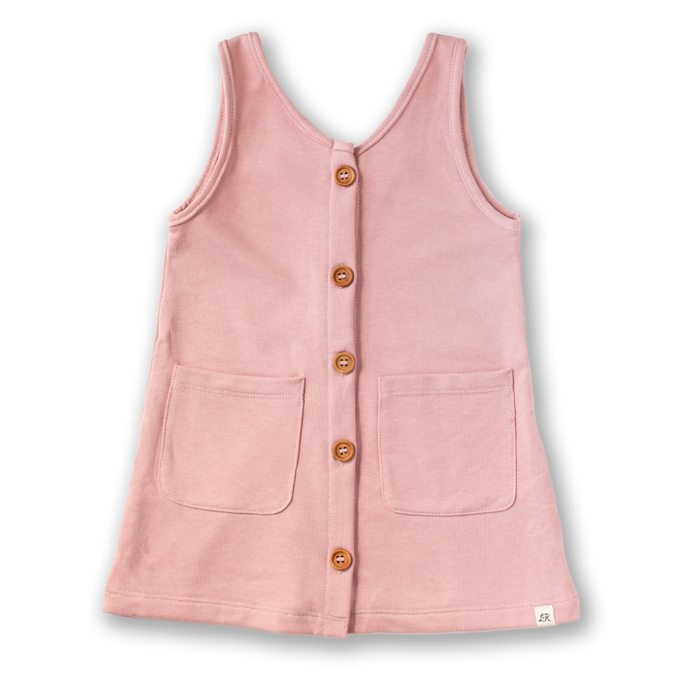 Tea Rose Pinafore