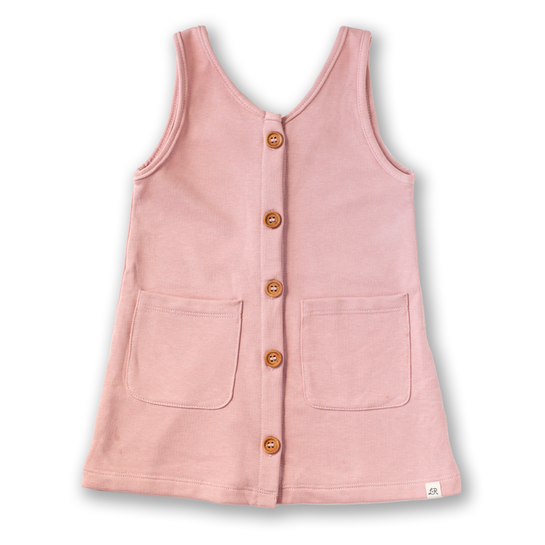 Tea Rose Pinafore